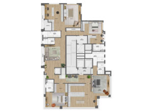 Planta cobertura inferior